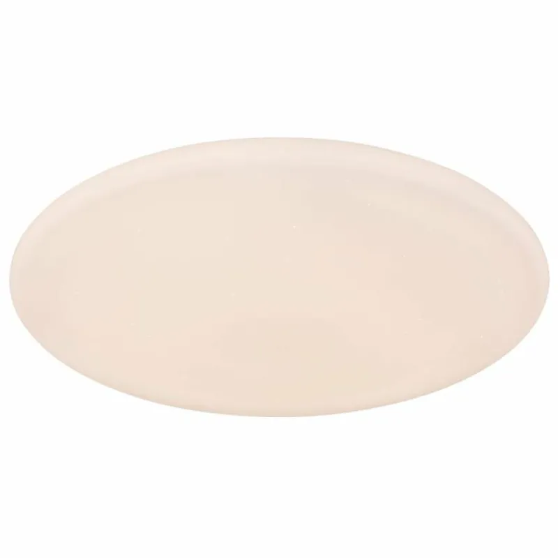 Luminaires Globo Lighting Plafonnier Globo RENA LED Blanc, 1 lumière, Télécommandes, Changeur de couleurs