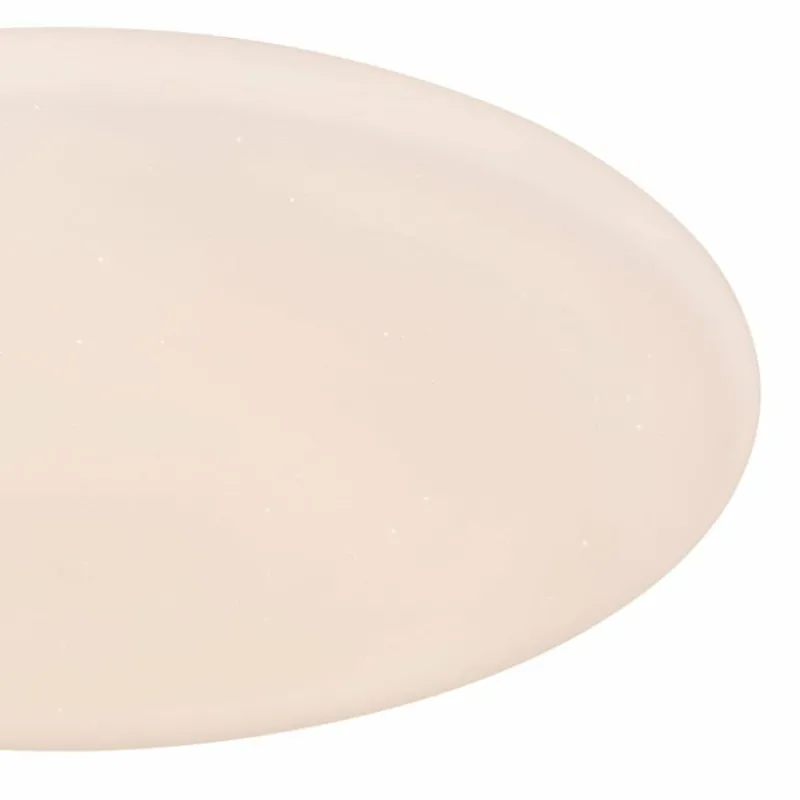 Luminaires Globo Lighting Plafonnier Globo RENA LED Blanc, 1 lumière, Télécommandes, Changeur de couleurs