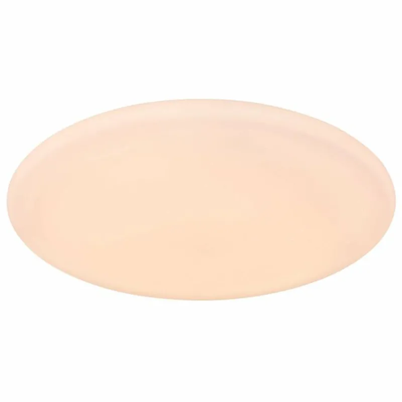 Luminaires Globo Lighting Plafonnier Globo RENA LED Blanc, 1 lumière, Télécommandes, Changeur de couleurs