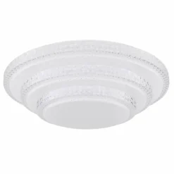 Luminaires Globo Lighting Plafonnier Globo RITA LED Blanc, 1 lumière, Télécommandes