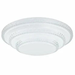 Luminaires Globo Lighting Plafonnier Globo RITA LED Blanc, 1 lumière, Télécommandes