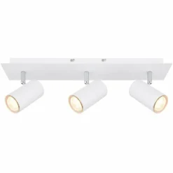 Luminaires Globo Lighting Plafonnier Globo ROBBY Blanc, 3 lumières* Plafonniers
