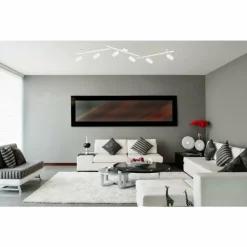 Luminaires Globo Lighting Plafonnier Globo ROBBY Blanc, 6 lumières* Plafonniers