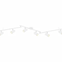 Luminaires Globo Lighting Plafonnier Globo ROBBY Blanc, 6 lumières* Plafonniers