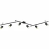 Luminaires Globo Lighting Plafonnier Globo ROBBY Noir, 6 lumières* Plafonniers