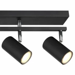 Luminaires Globo Lighting Plafonnier Globo ROBBY Noir, 5 lumières* Spots Et Projecteurs