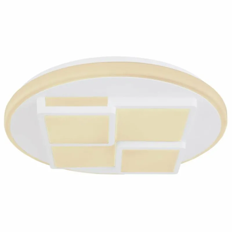 Luminaires Globo Lighting Plafonnier Globo RODERICK LED Blanc, 1 lumière, Télécommandes