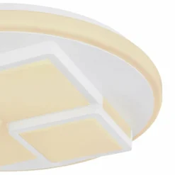 Luminaires Globo Lighting Plafonnier Globo RODERICK LED Blanc, 1 lumière, Télécommandes