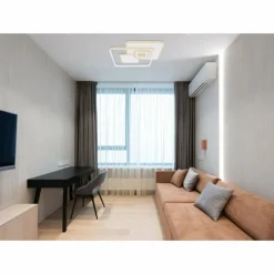 Luminaires Globo Lighting Plafonnier Globo RODERICK LED Blanc, 1 lumière, Télécommandes