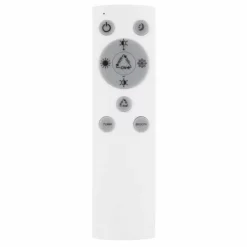 Luminaires Globo Lighting Plafonnier Globo ROSI LED Blanc, 1 lumière, Télécommandes, Changeur de couleurs