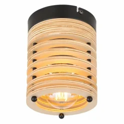 Luminaires Scandinaves-Luminaires Globo Lighting Plafonnier Globo RUTH Noir, 1 lumière