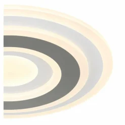 Luminaires Globo Lighting Plafonnier Globo SABATINO LED Blanc, 1 lumière, Télécommandes* Éclairage Led