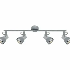 Luminaires Scandinaves-Luminaires Globo Lighting Plafonnier Globo SABINYO Gris, 4 lumières