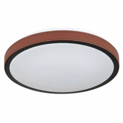 Luminaires Globo Lighting Plafonnier Globo SAMMI LED Brun, Noir, Blanc, 1 lumière* Éclairage Led