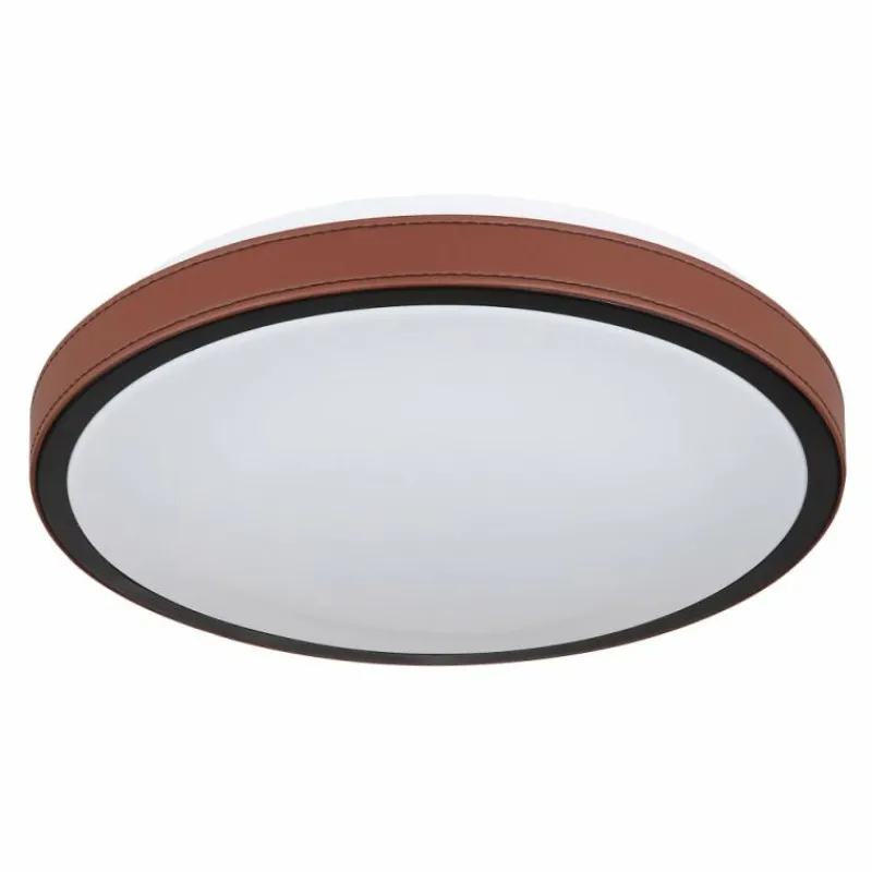 Luminaires Globo Lighting Plafonnier Globo SAMMI LED Brun, Noir, Blanc, 1 lumière* Éclairage Led