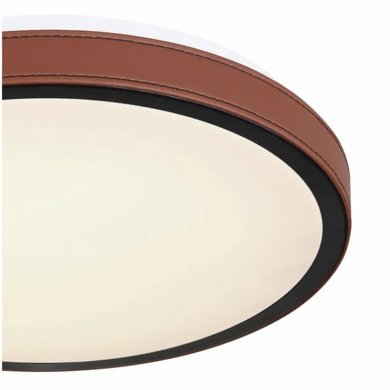 Luminaires Globo Lighting Plafonnier Globo SAMMI LED Brun, Noir, Blanc, 1 lumière* Éclairage Led