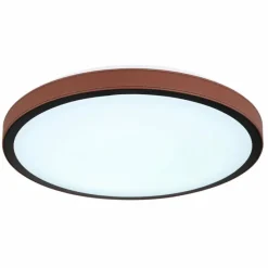 Luminaires Globo Lighting Plafonnier Globo SAMMI LED Brun, Noir, Blanc, 1 lumière* Éclairage Led