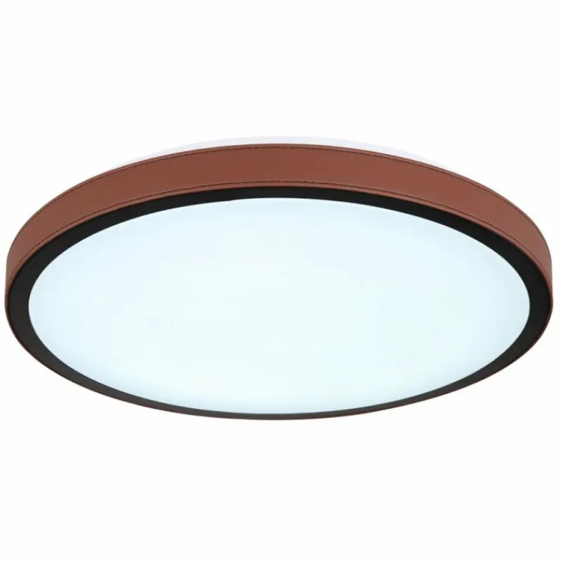 Luminaires Globo Lighting Plafonnier Globo SAMMI LED Brun, Noir, Blanc, 1 lumière* Éclairage Led