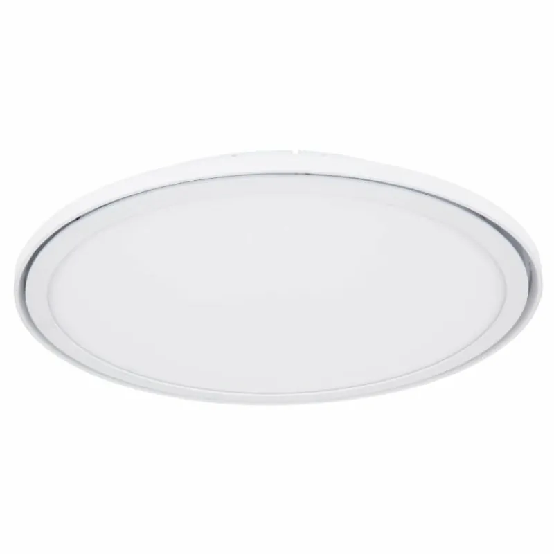 Luminaires Globo Lighting Plafonnier Globo SAMU LED Blanc, 1 lumière, Télécommandes, Changeur de couleurs* Éclairage Led