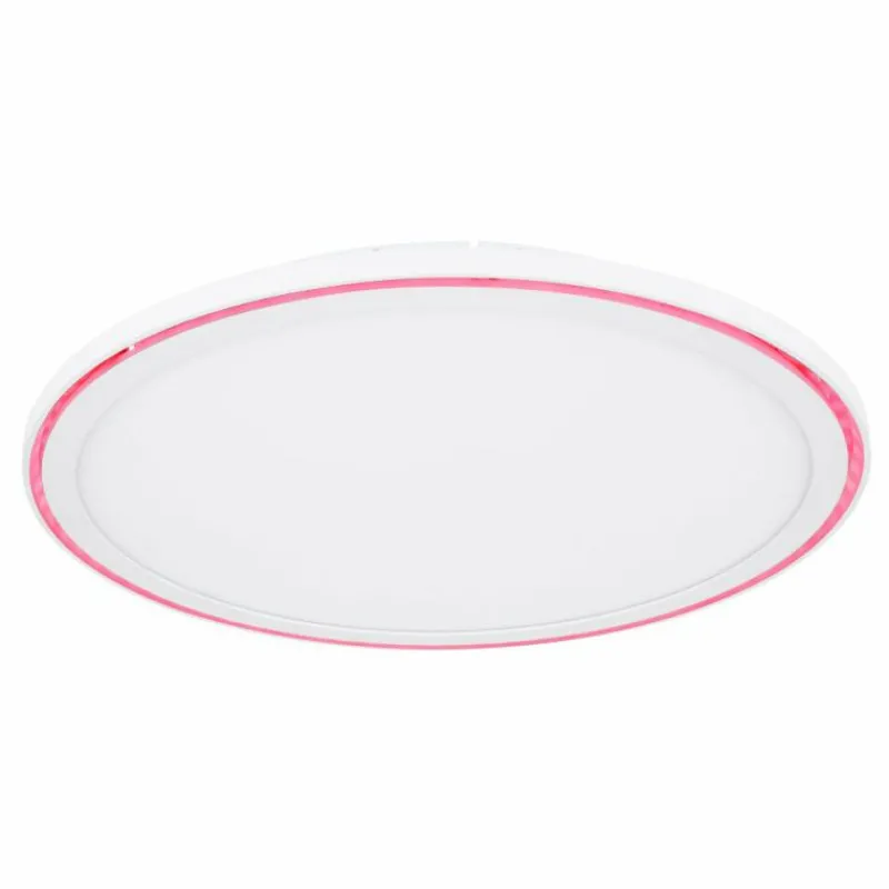 Luminaires Globo Lighting Plafonnier Globo SAMU LED Blanc, 1 lumière, Télécommandes, Changeur de couleurs* Éclairage Led