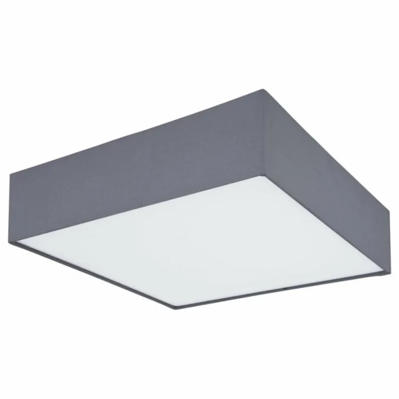 Lampes En Tissu-Luminaires Globo Lighting Plafonnier Globo SANNA Blanc, 3 lumières