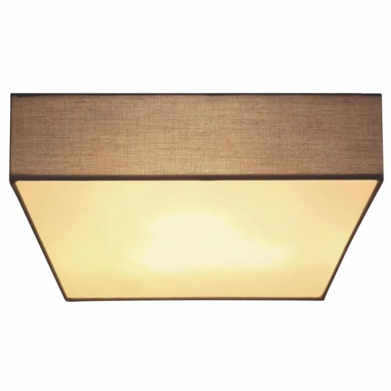 Lampes En Tissu-Luminaires Globo Lighting Plafonnier Globo SANNA Blanc, 3 lumières