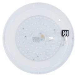 Lampes En Tissu-Luminaires Globo Lighting Plafonnier Globo SANNA LED Blanc, 1 lumière