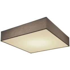 Lampes En Tissu-Luminaires Globo Lighting Plafonnier Globo SANNA LED Blanc, 1 lumière