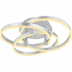 Luminaires Globo Lighting Plafonnier Globo SANNI LED Blanc, 1 lumière