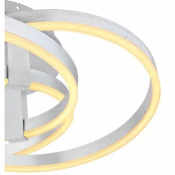 Luminaires Globo Lighting Plafonnier Globo SANNI LED Blanc, 1 lumière