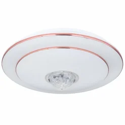 Luminaires Globo Lighting Plafonnier Globo SANTINA LED Blanc, 1 lumière, Télécommandes