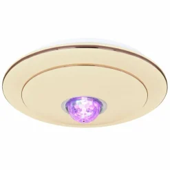 Luminaires Globo Lighting Plafonnier Globo SANTINA LED Blanc, 1 lumière, Télécommandes