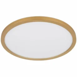 Luminaires Globo Lighting Plafonnier Globo SAPANA LED Laiton, Blanc, 1 lumière* Éclairage Led