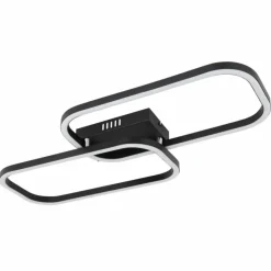 Luminaires Globo Lighting Plafonnier Globo SILLA LED Noir, 1 lumière* Éclairage Led