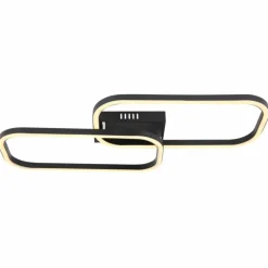 Luminaires Globo Lighting Plafonnier Globo SILLA LED Noir, 1 lumière* Éclairage Led