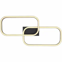 Luminaires Globo Lighting Plafonnier Globo SILLA LED Noir, 1 lumière* Éclairage Led