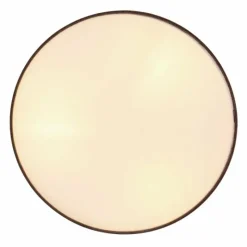 Lampes En Tissu-Luminaires Globo Lighting Plafonnier Globo SIMONE Blanc, 3 lumières