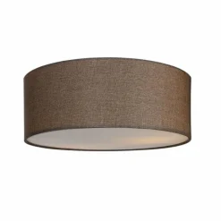 Lampes En Tissu-Luminaires Globo Lighting Plafonnier Globo SIMONE Blanc, 3 lumières