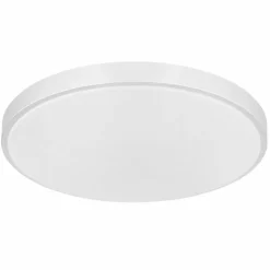 Luminaires Globo Lighting Plafonnier Globo SONNY LED Argenté, Blanc, 1 lumière, Télécommandes* Éclairage Led