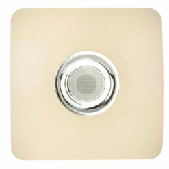 Luminaires Globo Lighting Plafonnier Globo SQUARE LED Blanc, 1 lumière, Télécommandes, Changeur de couleurs