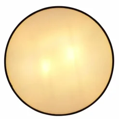 Lampes En Tissu-Luminaires Globo Lighting Plafonnier Globo SUNNA Noir, 2 lumières