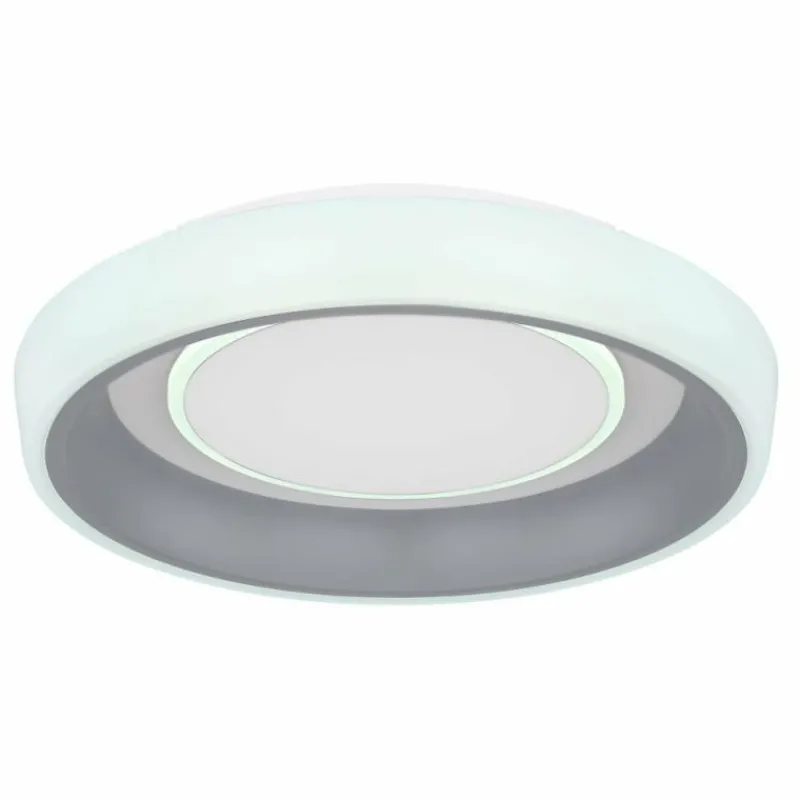 Luminaires Globo Lighting Plafonnier Globo TABANO LED Blanc, 1 lumière, Télécommandes