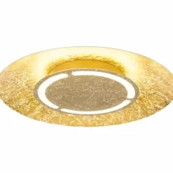 Lampes Dorées-Luminaires Globo Lighting Plafonnier Globo Tabea LED Or, 1 lumière