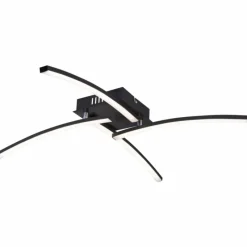 Luminaires Globo Lighting Plafonnier Globo TANSY I LED Noir, 1 lumière* Éclairage Led