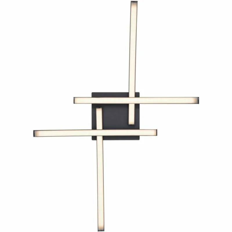 Luminaires Globo Lighting Plafonnier Globo TANSY I LED Noir, 1 lumière* Éclairage Led