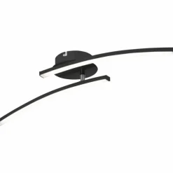 Luminaires Globo Lighting Plafonnier Globo TANSY LED Noir, 1 lumière* Éclairage Led