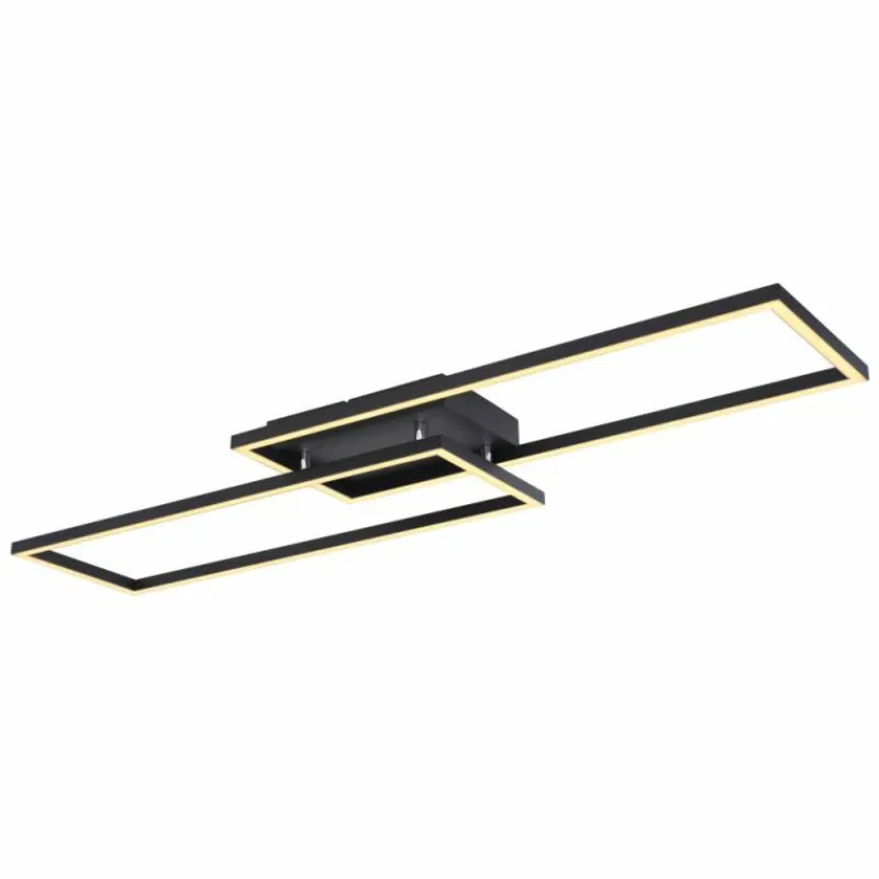 Luminaires Globo Lighting Plafonnier Globo TATJANA LED Noir, 1 lumière* Éclairage Led