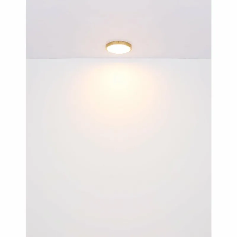 Luminaires Globo Lighting Plafonnier Globo TIBEY LED Laiton, 1 lumière* Éclairage Led