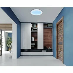 Luminaires Globo Lighting Plafonnier Globo TINI LED Blanc, 2 lumières, Télécommandes, Changeur de couleurs