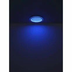 Luminaires Globo Lighting Plafonnier Globo TINI LED Blanc, 2 lumières, Télécommandes, Changeur de couleurs